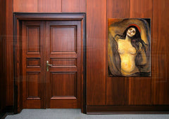 Vászonkép MADONNA - Edvard Munch - modern vászonkép, minőségi nyomat - előnézet termék, fali dekoráció