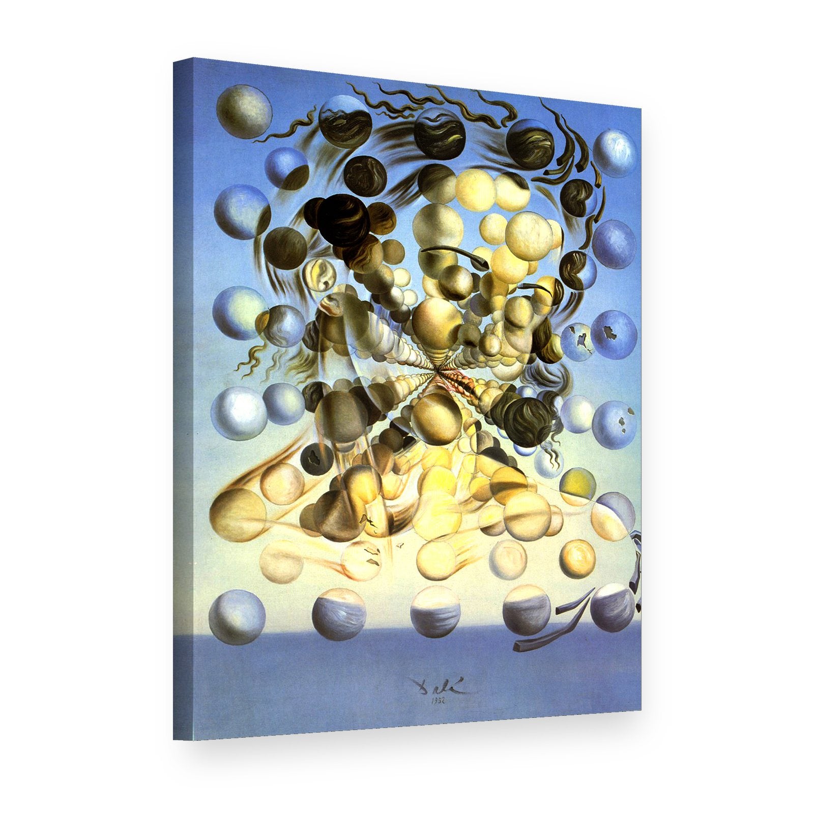 Vászonkép Szférák Galateája – Salvador Dalí, 3D nézet