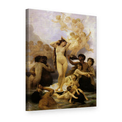 Vászonkép Vénusz születése – William Bouguereau, 3D nézet